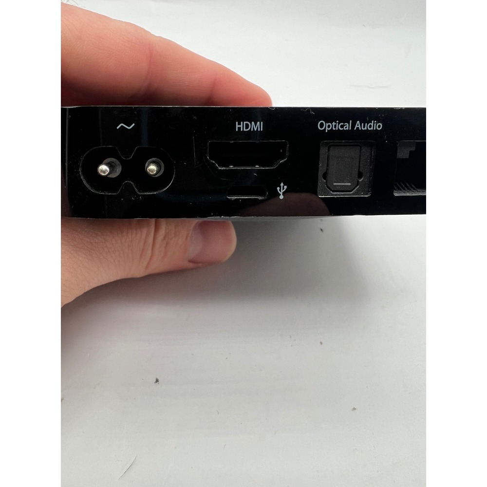 Apple TV 3rd Generation Black Media Streamer Model A1469 EMC 2633 untested - Picture 3 of 5